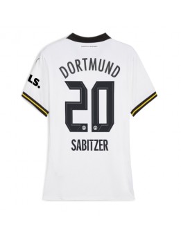 Borussia Dortmund Marcel Sabitzer #20 Ausweichtrikot für Frauen 2024-25 Kurzarm